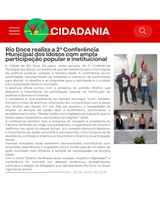 Rio Doce realiza a 2ª Conferência Municipal dos Idosos 